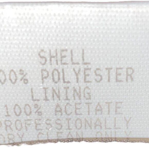 Mica Woman Black Coat Size 4 Shell 100% Polyester Lining 100% Acetate - L 35" - Picture 6 of 6